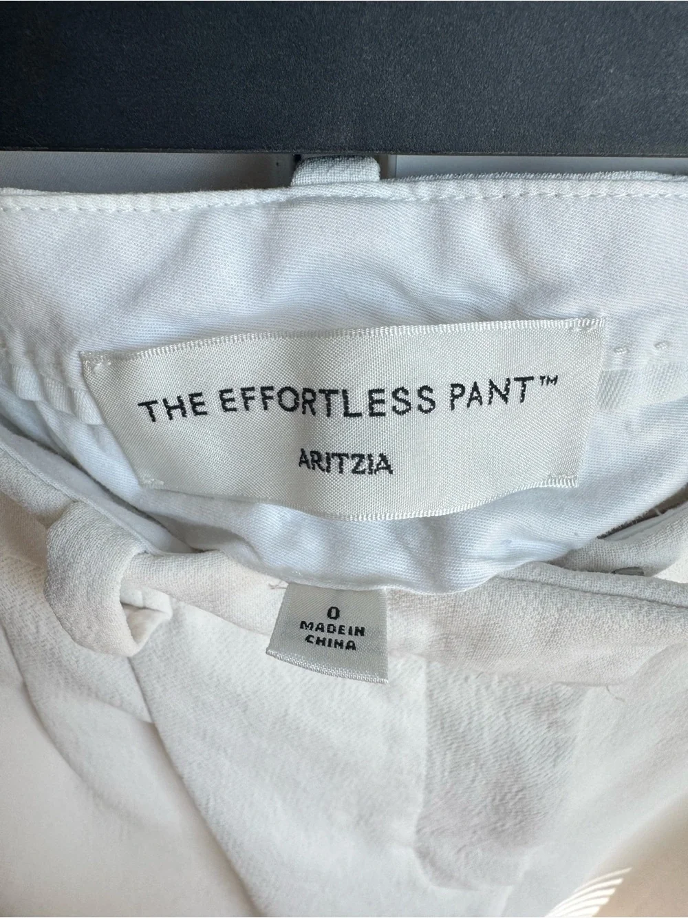 Aritzia Effortless Pant - Crepette Light Birtch - Picture 3 of 7